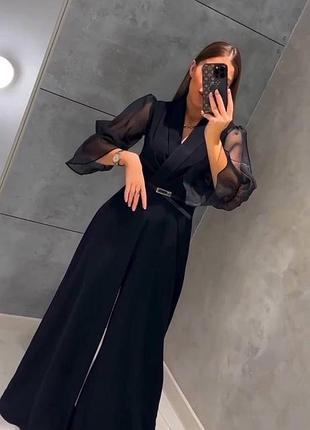 Комбінезон класичний женский чорний