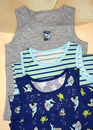 Майка для парня коттоновые бренда primark. Молоть размер: 6/7 лет.