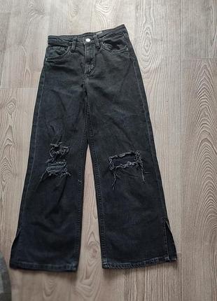Стильные джинсы h&m 8-9(134)