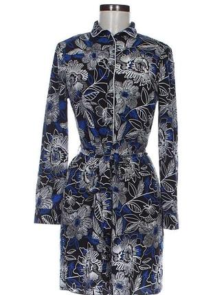 Платье рубашка с поясом