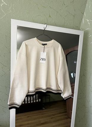 Свитшот zara женский размер s/m
