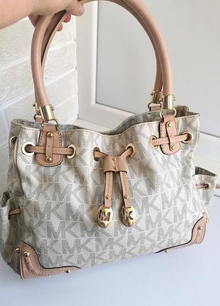 Красивая женская сумка из экокожи michel kors