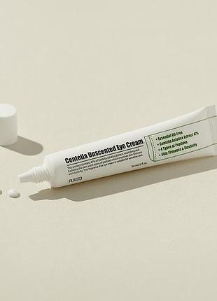 Крем для шкіри навколо очей purito centella unscented eye cream 30 ml
