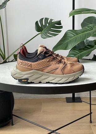 Кроссовки hoka anacapa low gore-tex brown fe1221h