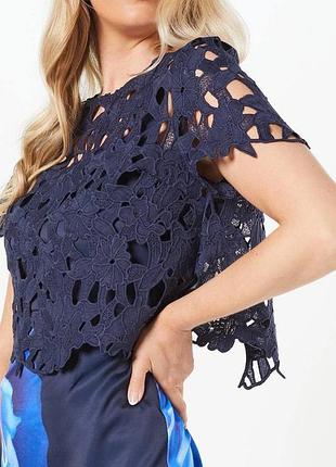 Топ блуза ажурная