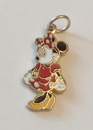 Кулон підвіска шарм disney мікі маус вінтаж