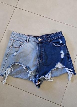 Шорты джинсовые boohoo
