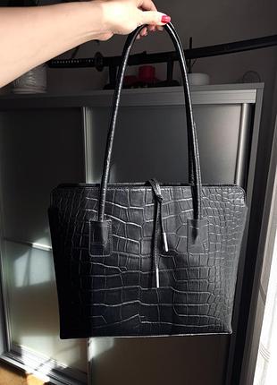 Шкіряна сумка тоут