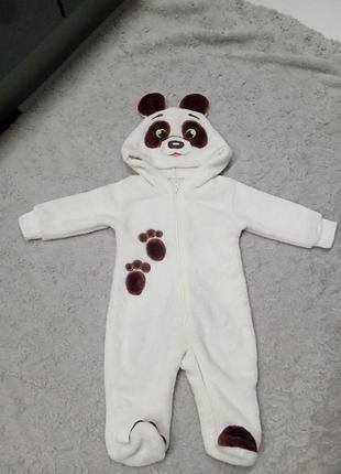 Махровый комбинезон с ушками