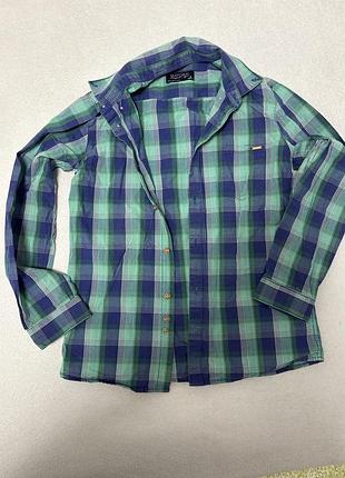 Сорочка в клітинку для хлопчика