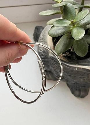 Красивые серьги конго с камнями сережки кольца