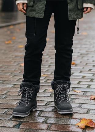 Жіночі черевики,нові,непромокні,демісезонні,утеплені ботинки,р.37