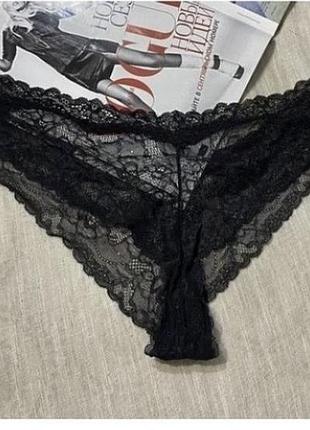 Pepco чудові чорні мереживні трусики