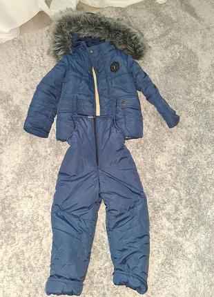 Зимние брюки и куртка на овчине