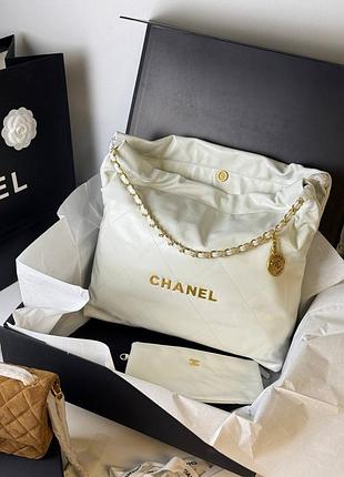 Сумка мішок жіноча шкіряна біла