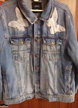 Женская джинсовая желетка -burton menswear