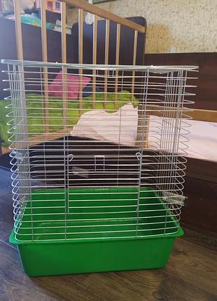 Большая клетка для грызунов.