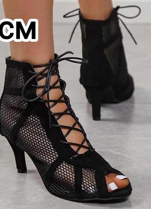 Туфлі для танців хай хілс підбори 7 см high heels