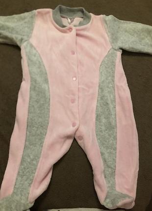 Чоловічок велюр 68 місяців