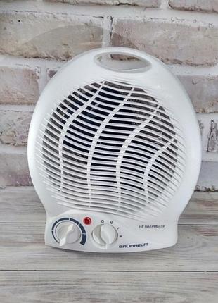 Тепловентилятор grunhelm fh-04 дуйка 2000 вт білий