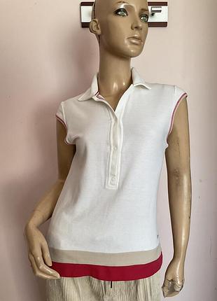 Фирменная футболка-поло/ m/brend fila