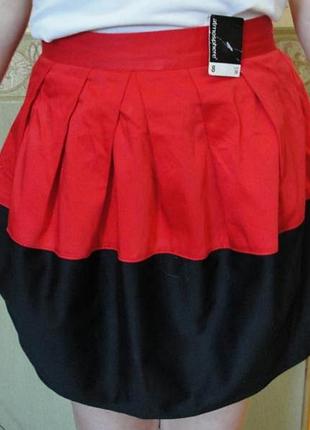 Юбка тюльпан, коттоновая