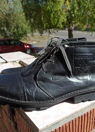 Шкіряні черевики rieker tex