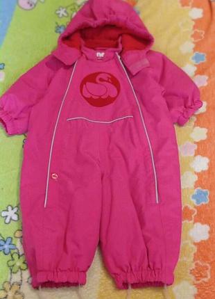 Демисезонный термо комбинезон на зріст 68 см.