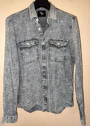 Джинсова сорочка супер