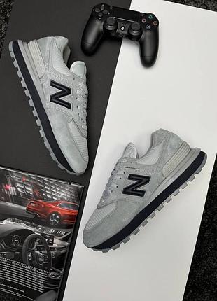 Кроссовки new balance classic gray black распродаж sale