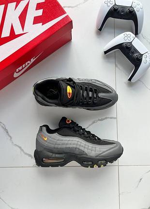 ➡️ nike air max 95 anthracite safety orange