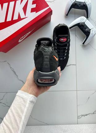 ➡️ nike air max 95 black orange red 2
