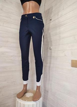 Бриджи для верховой езды lauria garrelli с силиконовой коленной леей