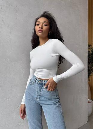 Базовый кроп топ