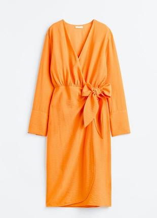 Платье на запах с завязкой от h&amp;m
