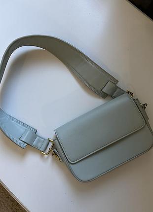 Сумка блакитна тіффані колір