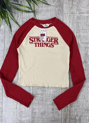 Кроп топ на довгий рукав підлітковий для дівчинки