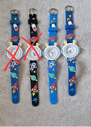 Детские часы космос, часы для мальчика космос, космонавт, наручные часы для мальчика с кос...