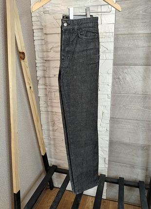 Женские оригинальные винтажные джинсы fendi roma amor jeans w28-29 grey