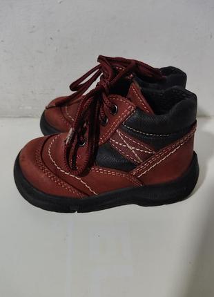 Черевики дитячі шкіряні фірми w.gibbs, виробник італію, розмір 21.