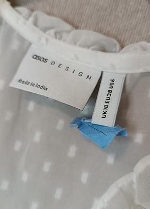 Белое платье asos 9