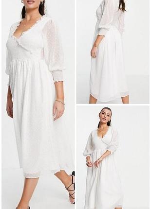Біла сукня asos 5
