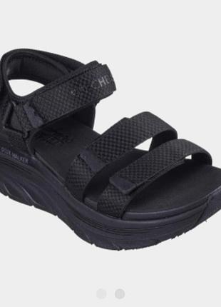 Женские сандали skechers dlux.walker- going-out vibes