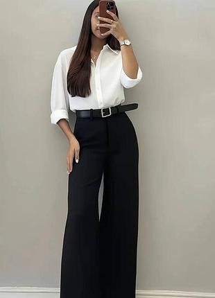 Брюки палаццо женские