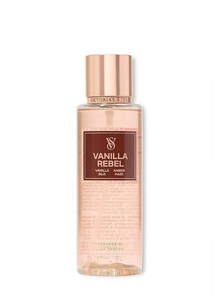 Vanilla rebel - парфюмированный спрей для тела victoria’s secret, 250 мл