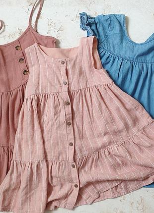 Платья на девочку 3-4 года ,набор