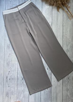 Красивые широкие женские брюки m/l (38/40)