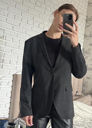 Жакет піджак сірий