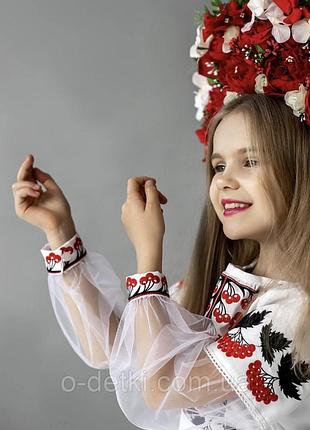 Вишита сукня для дівчинки 110,134,146