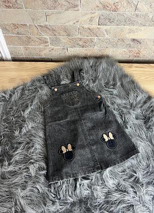 Джинсовий сарафан мінні